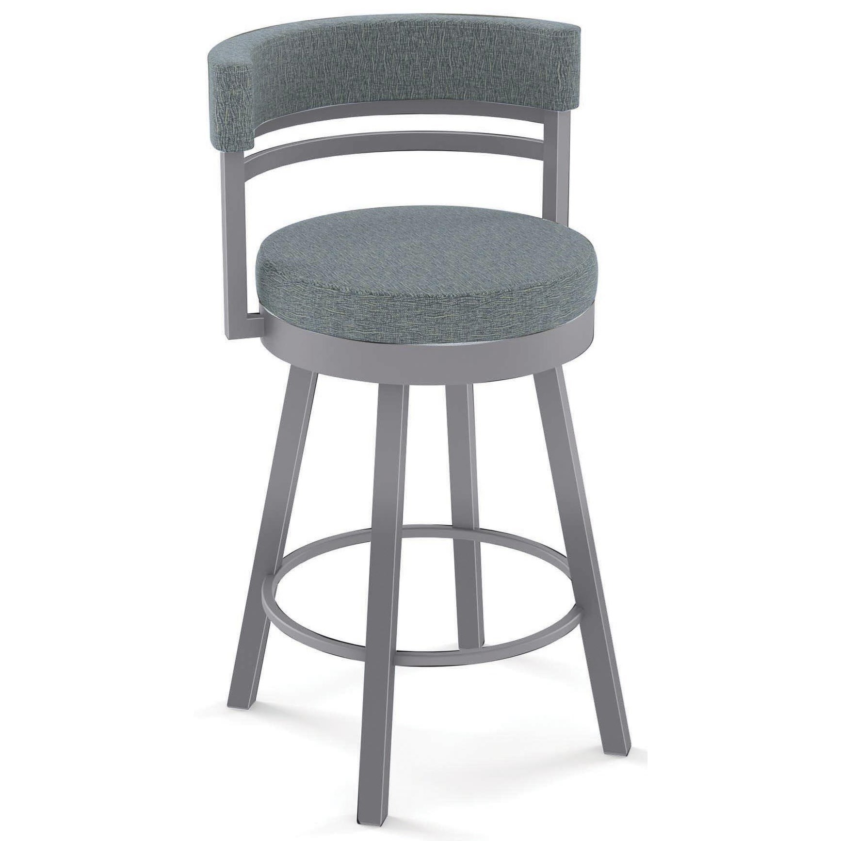 Amisco ronny hot sale swivel counter stool